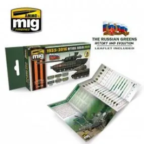 AMMO: Acrylic Paint Set - Mythical Russian Green Colors 1935-2016