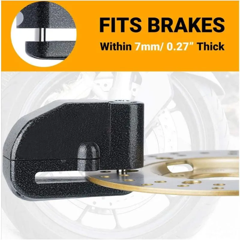 Anti-Theft Disc Brake Lock JG603 Black