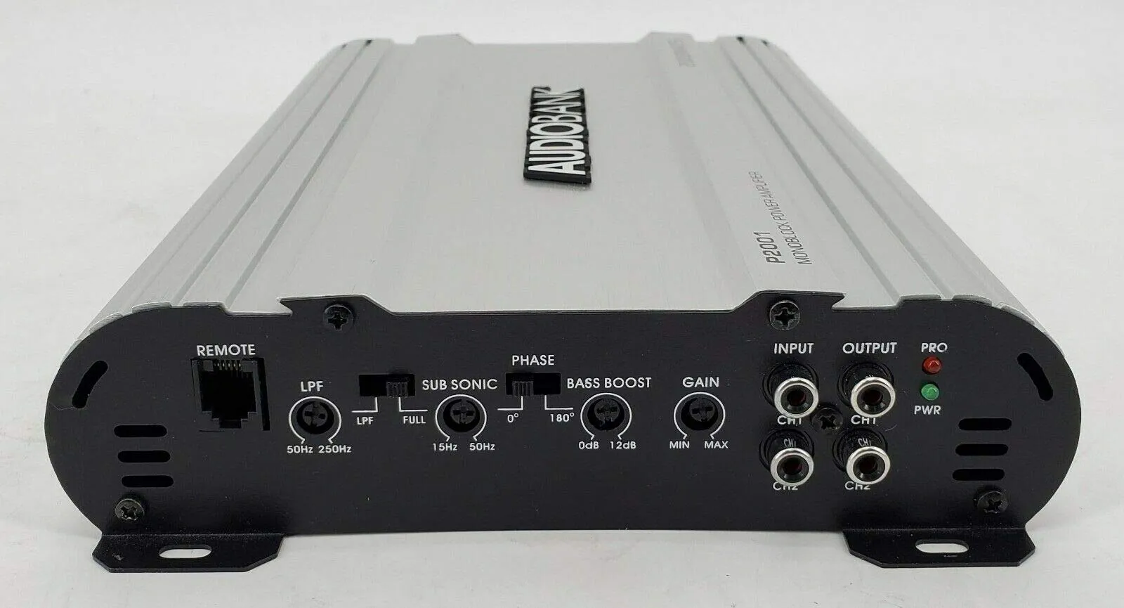 Audiobank Monoblock 2000 WATTS Amp Class AB Car Audio Stereo Amplifier P2001