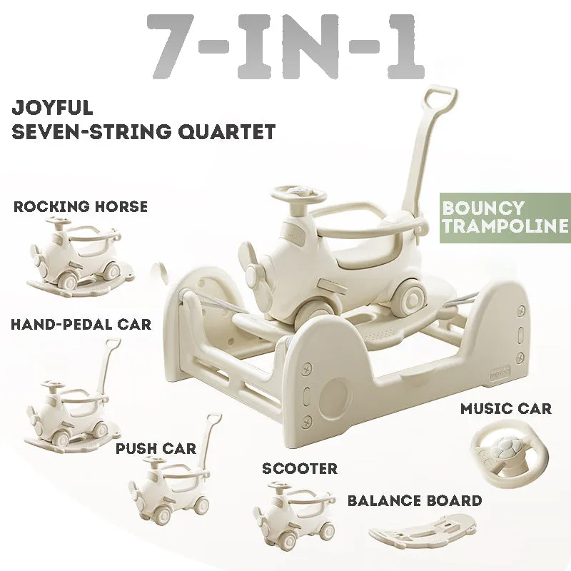 Baby Rocker Rocking Horse Baby Rocking Chair Riding Horse Trampoline Ride On Car Walker