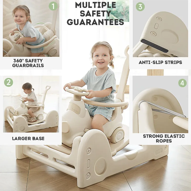 Baby Rocker Rocking Horse Baby Rocking Chair Riding Horse Trampoline Ride On Car Walker