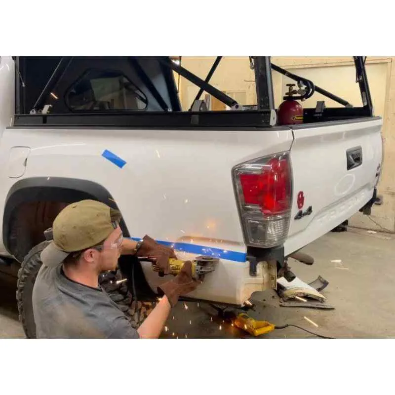Backwoods Adventure Mods Hi-Lite High Clearance Rear Bumper for Toyota Tacoma (3rd Gen)