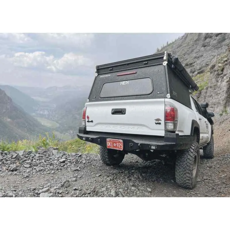 Backwoods Adventure Mods Hi-Lite High Clearance Rear Bumper for Toyota Tacoma (3rd Gen)