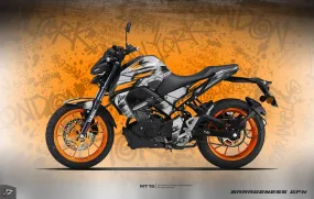 Barageness - YAMAHA MT-15  Automotive Graphics