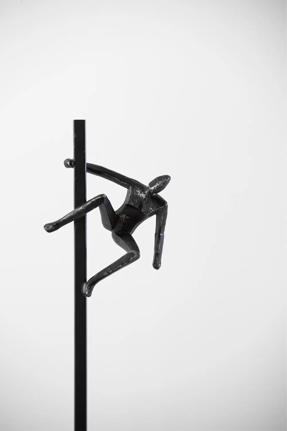 Black Iron Sculpture | Liang & Eimil Climb