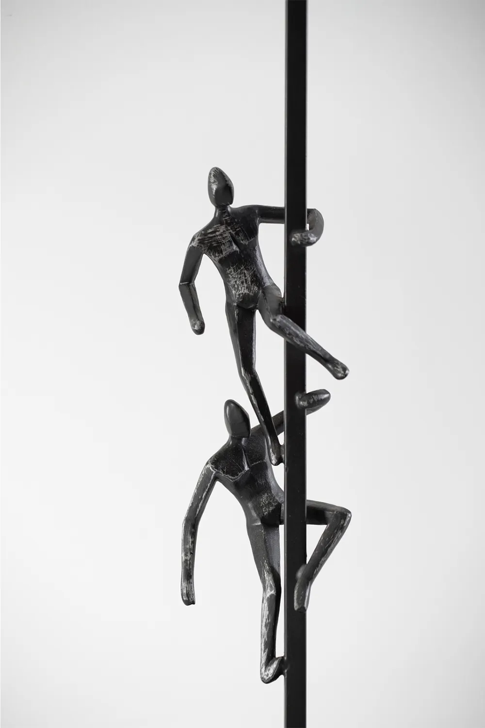Black Iron Sculpture | Liang & Eimil Climb