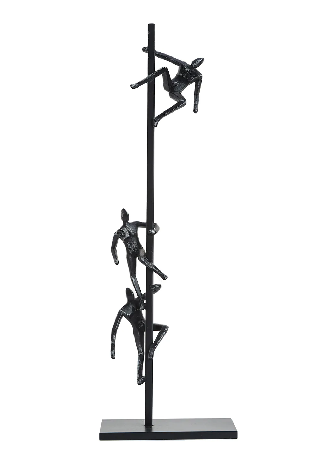 Black Iron Sculpture | Liang & Eimil Climb