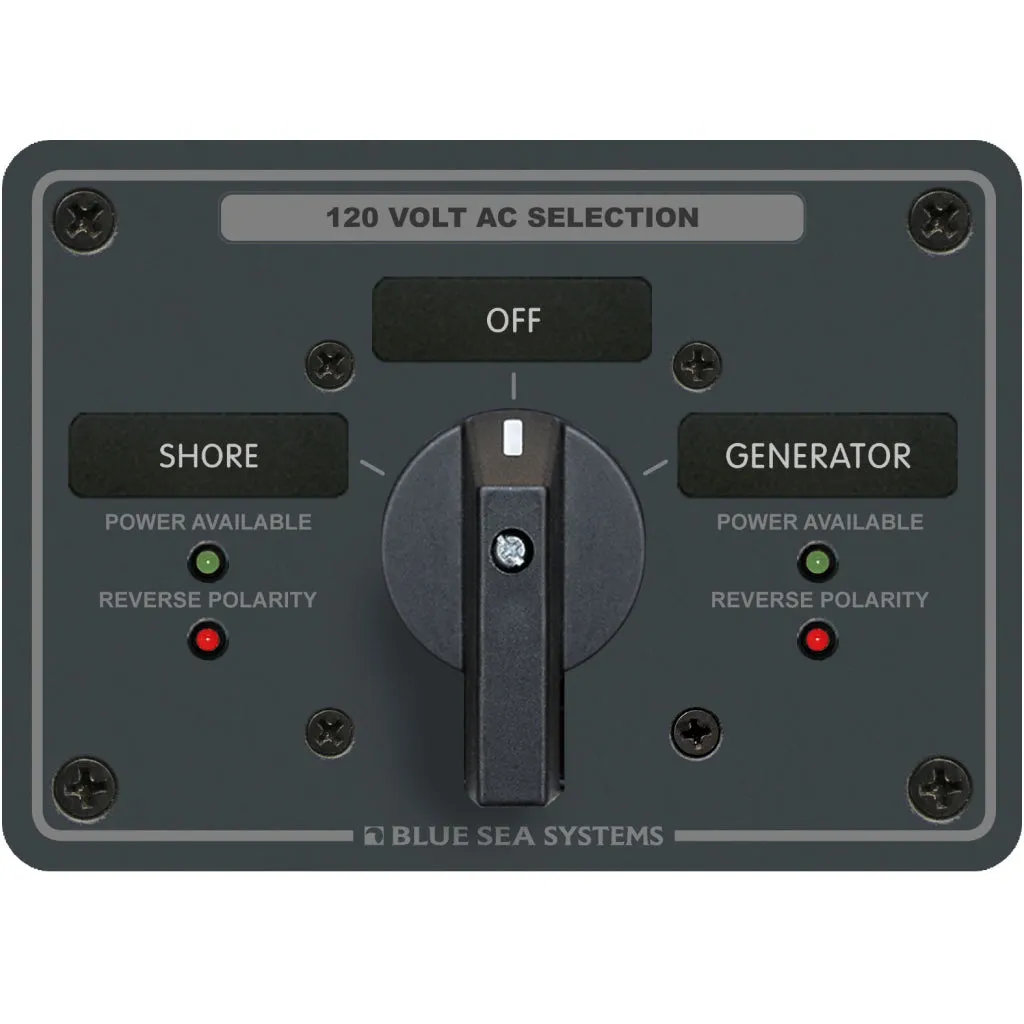 Blue Sea AC Rotary Switch Panel