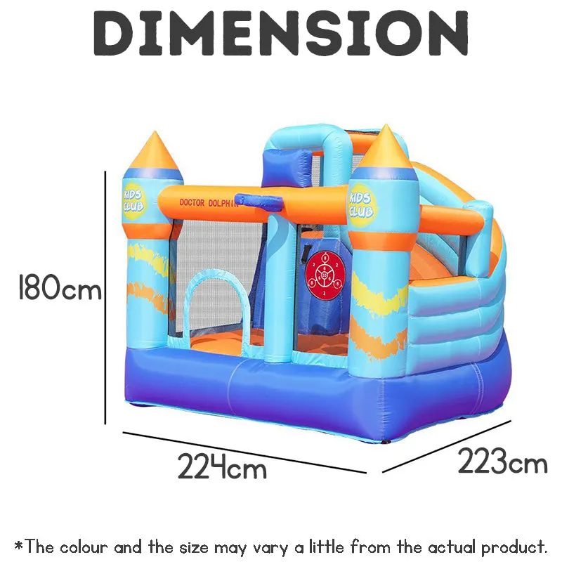 Bouncy Castle Trampoline for Kids Inflatable Jumping Castle Indoor Playground for Kids