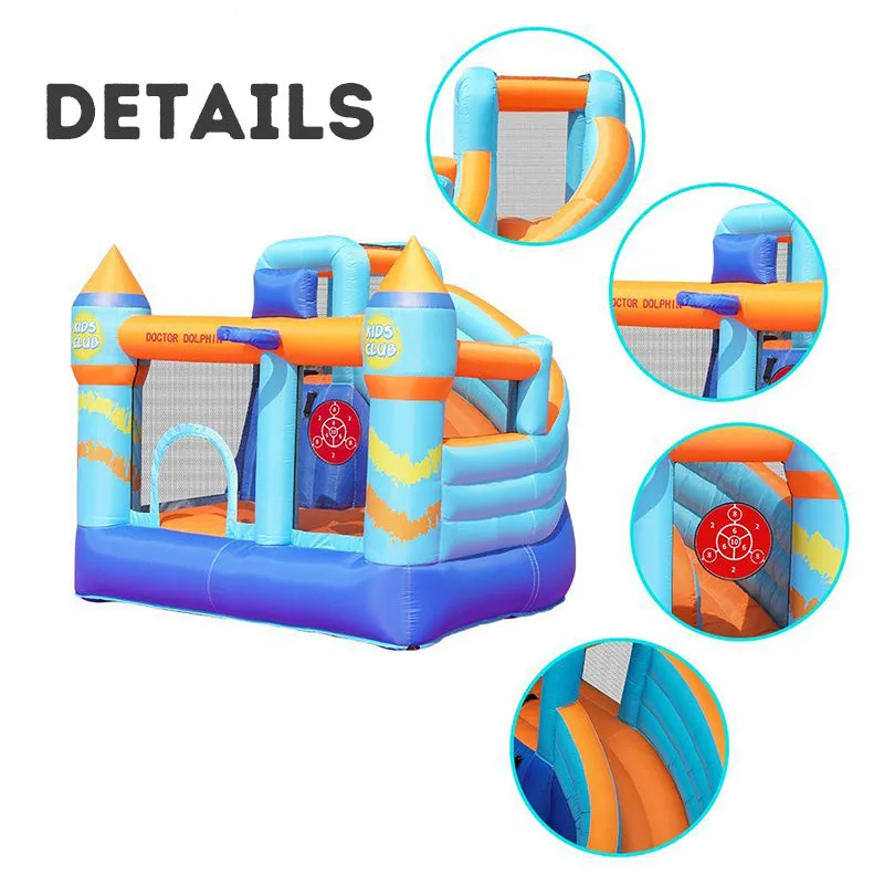 Bouncy Castle Trampoline for Kids Inflatable Jumping Castle Indoor Playground for Kids