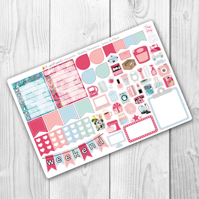 Bubbly Romance WEEKLY Kit