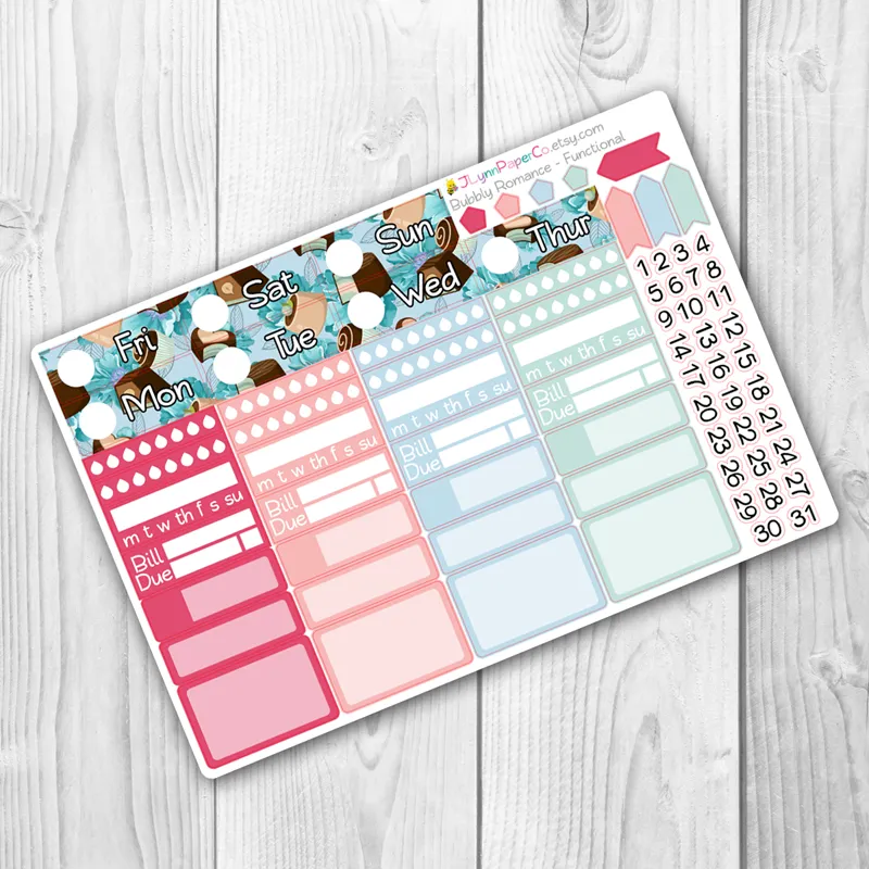 Bubbly Romance WEEKLY Kit