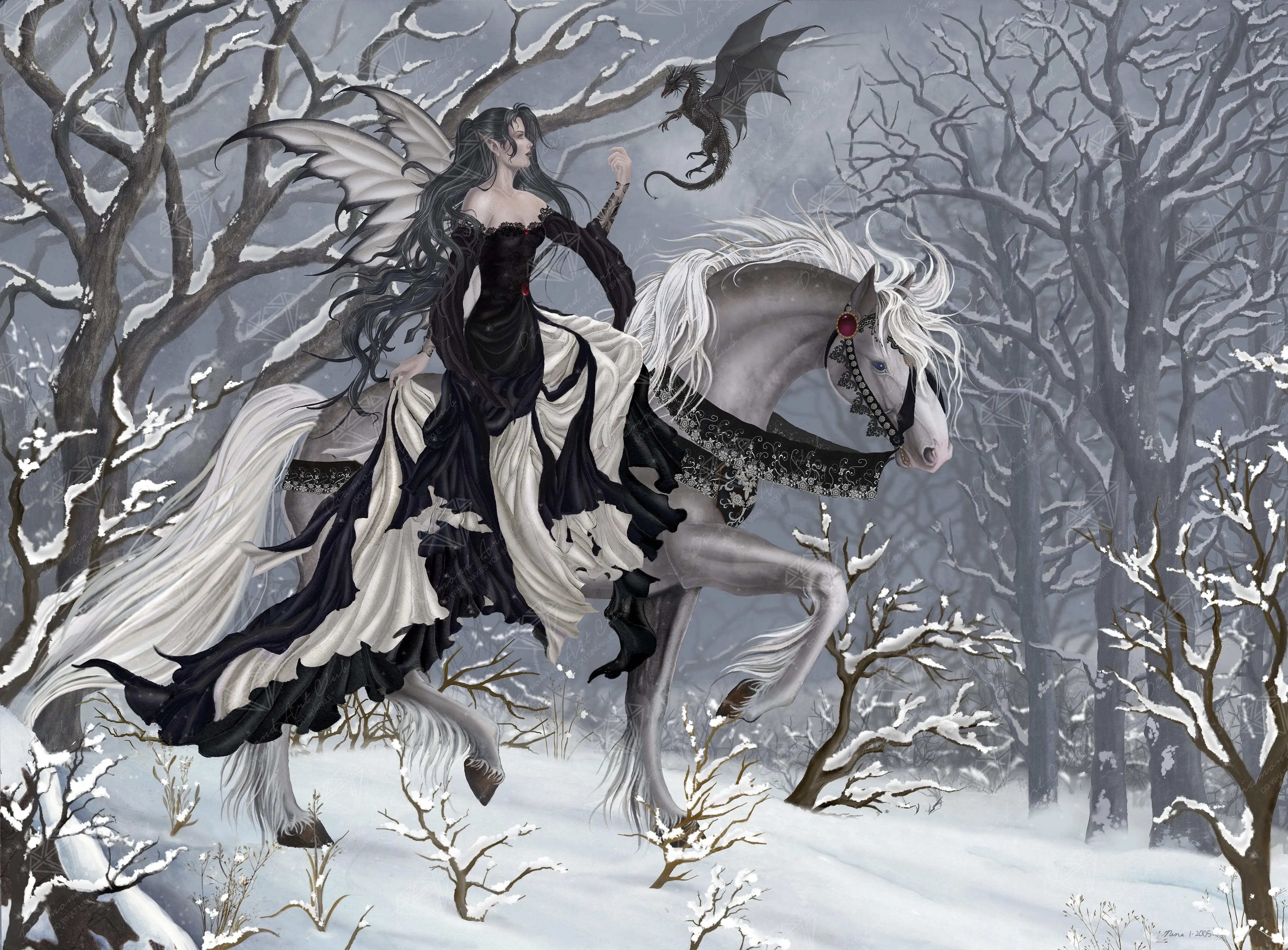 Chance Encounter by Nene Thomas, Diamond Art Kit