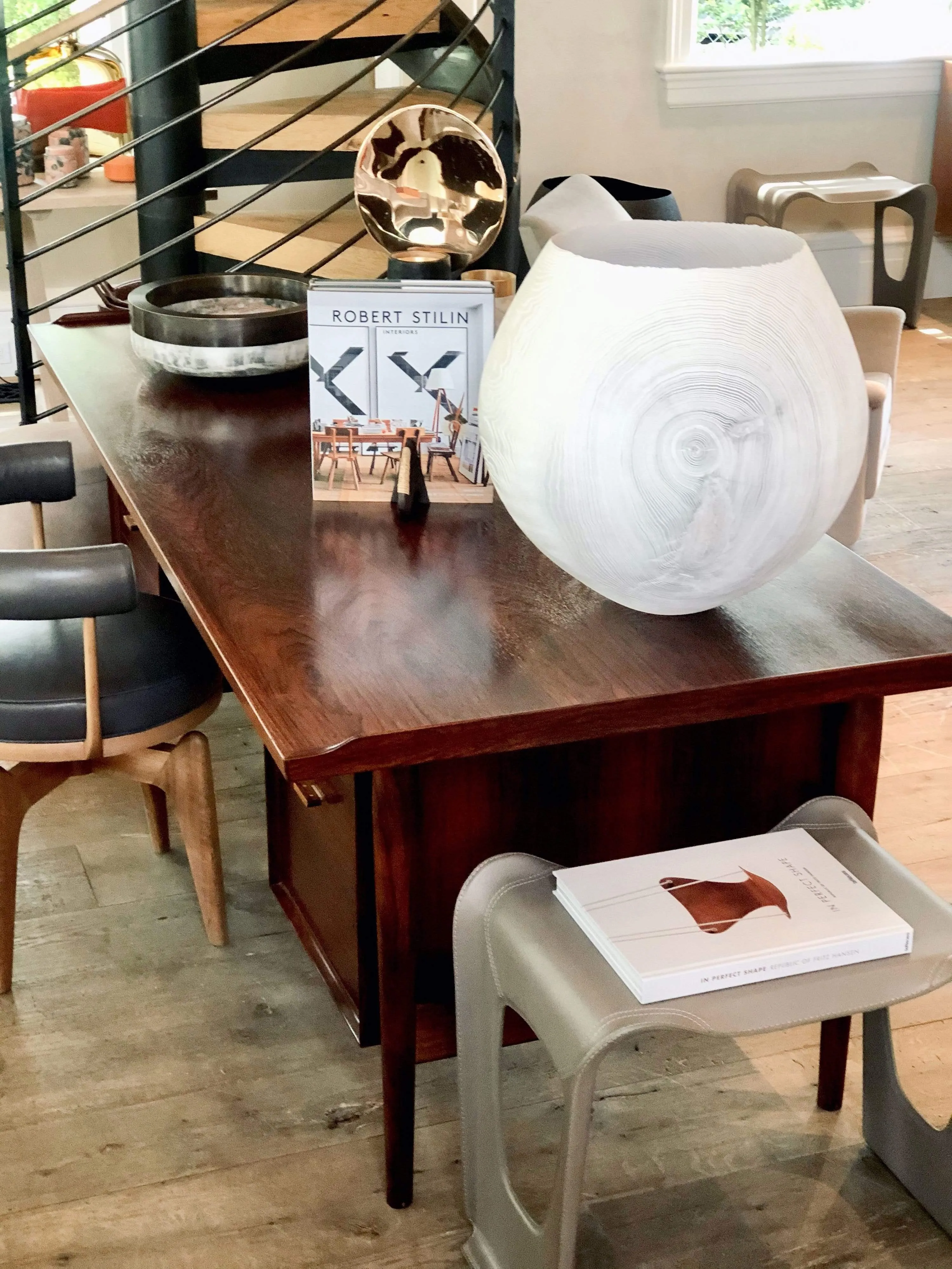 Charlotte Perriand Gueridon Stool by Cassina