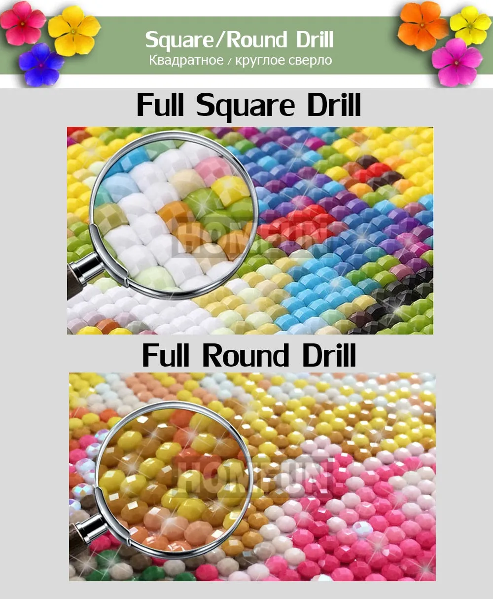 Christmas houses, Christmas Wreath Diamond Painting Kits (Round or Square)