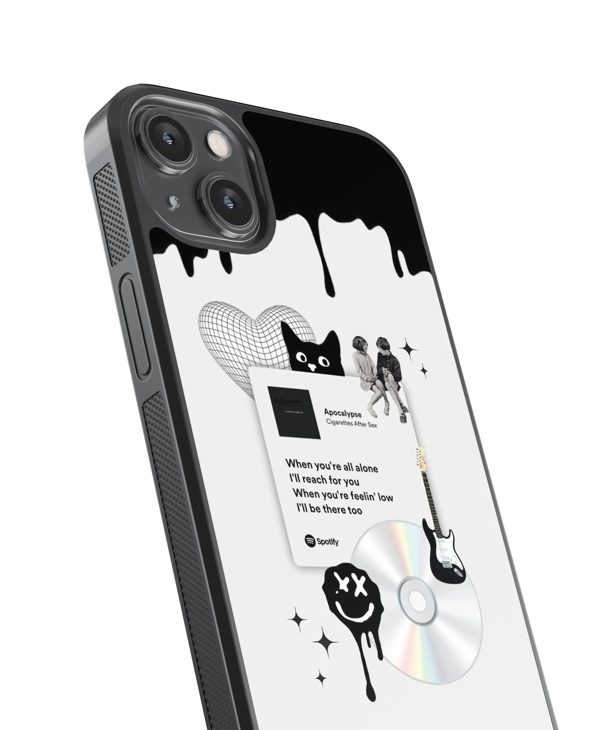 Cigarettes After Sex Apocalypse Spotify Glass Phone Case