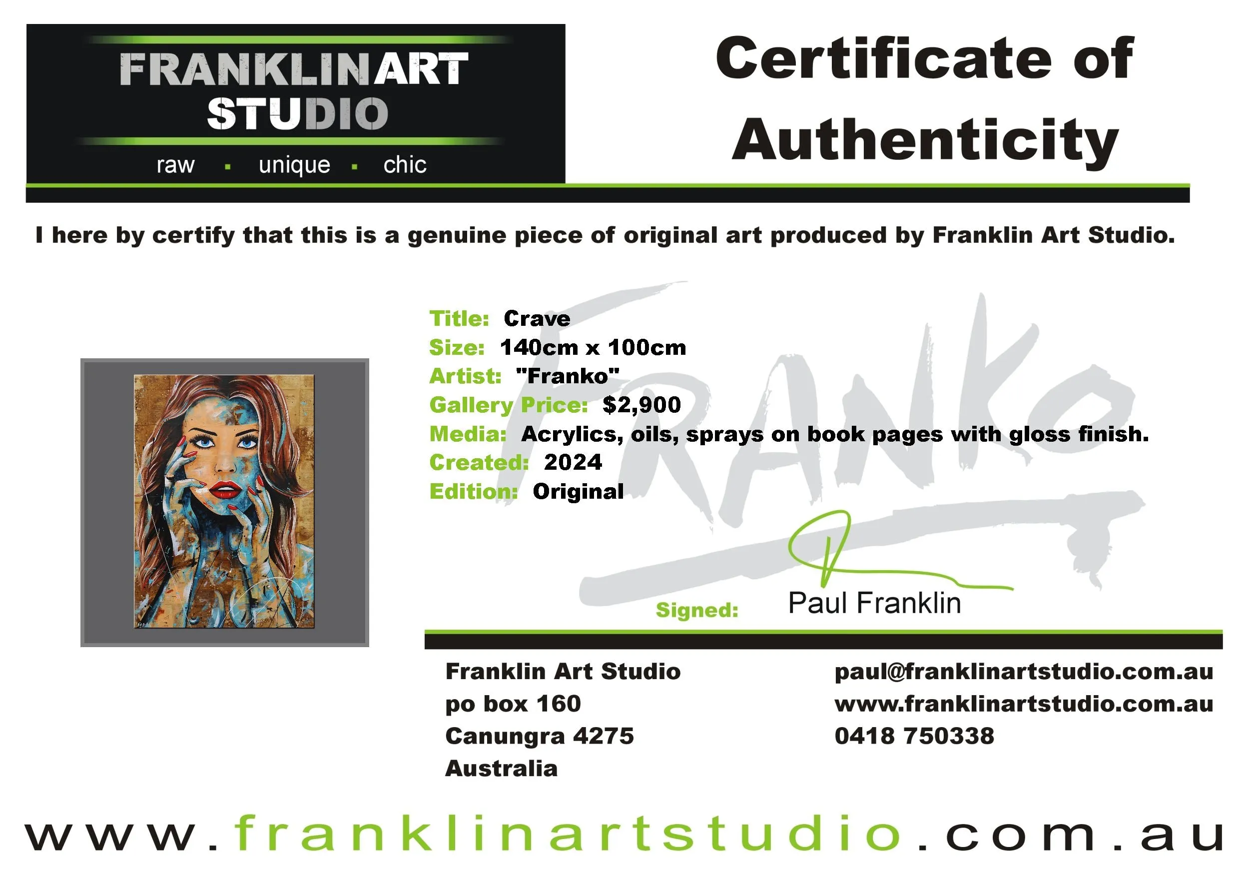 Crave 140cm x 100cm Sexy Woman Abstract Realism Book Club Painting