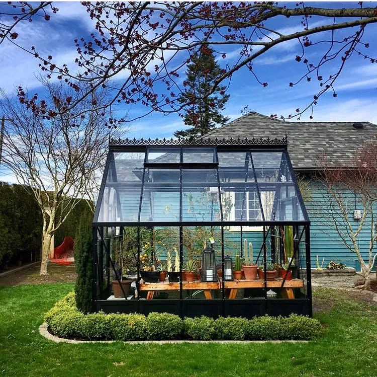 Cross Country Parkside 8X10 Glass Greenhouse
