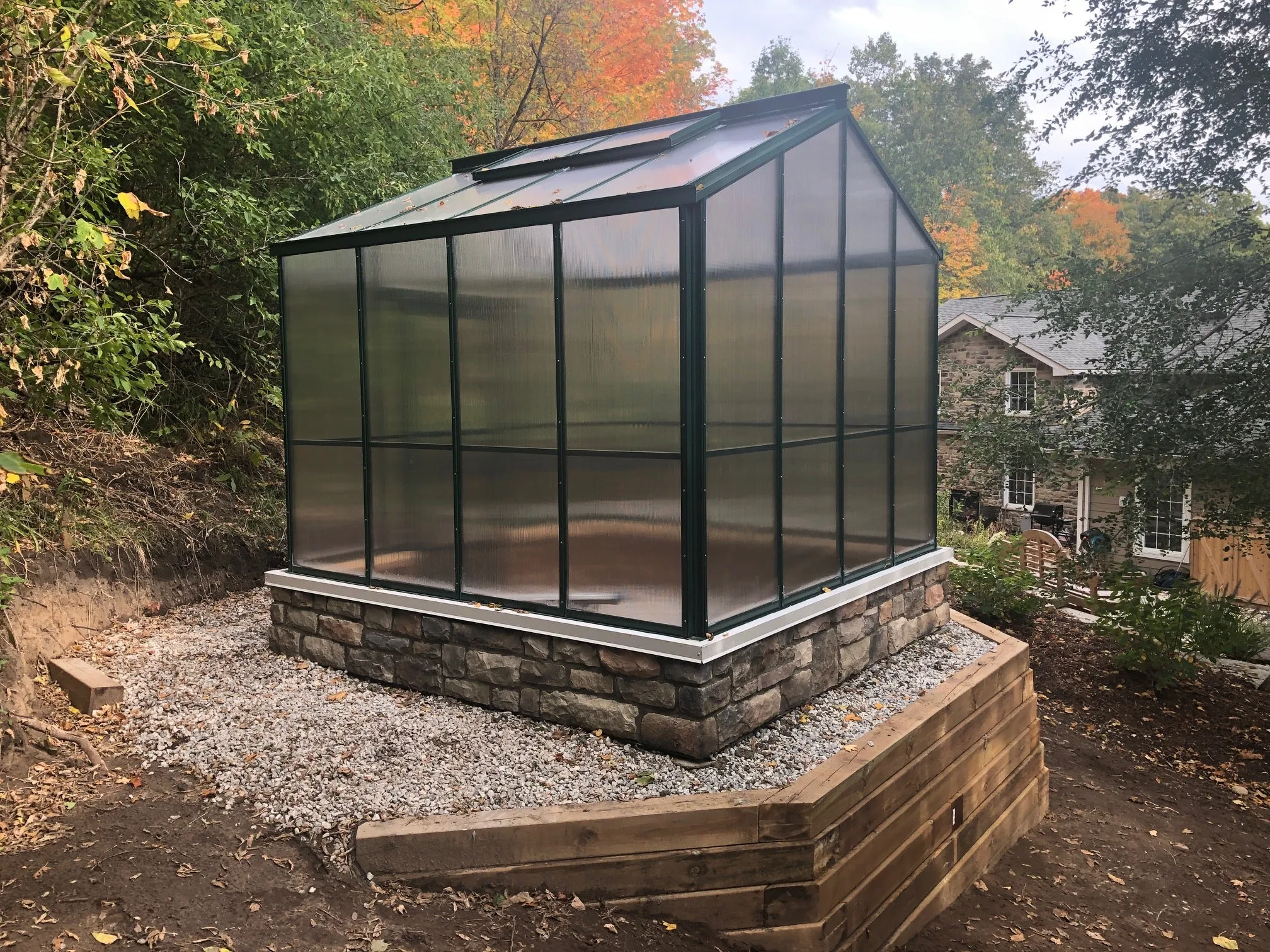 Cross Country Sunhaven 8X8 Polycarbonate Greenhouse