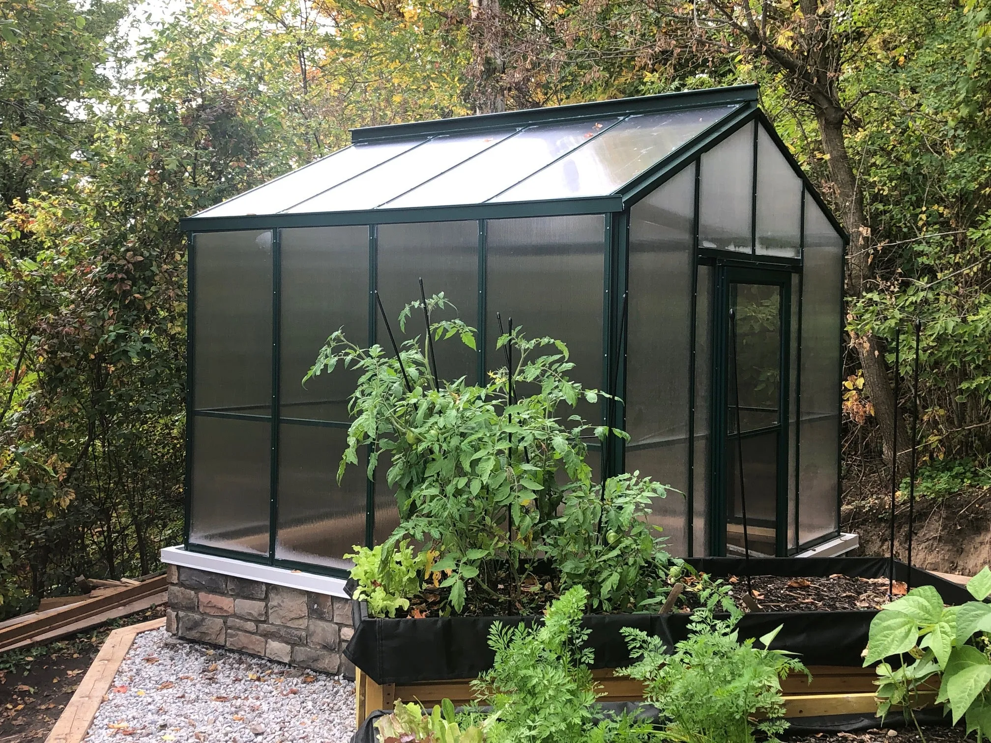 Cross Country Sunhaven 8X8 Polycarbonate Greenhouse