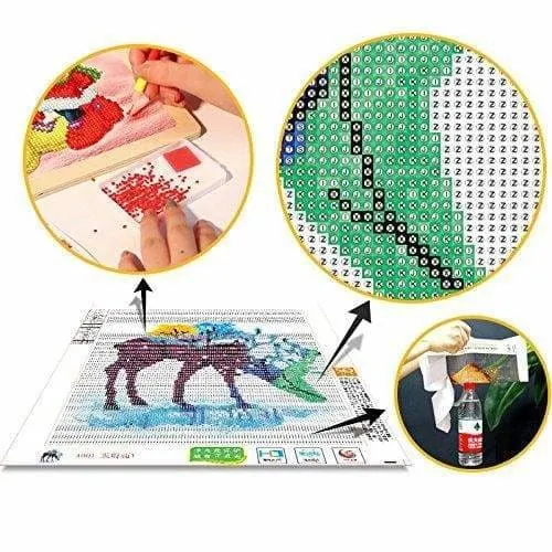 Crosses on the hill diamond painting kit
