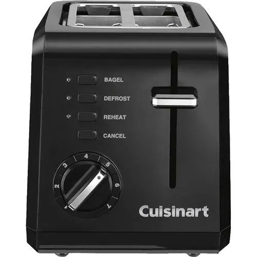 Cuisinart 2片紧凑型烤面包机 Compact Toaster