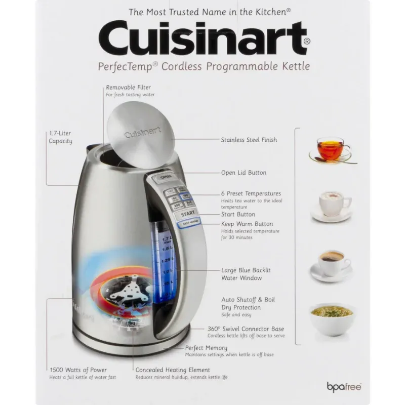 Cuisinart Cordless Electric Tea Kettle
