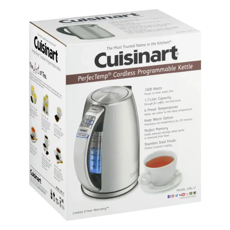 Cuisinart Cordless Electric Tea Kettle