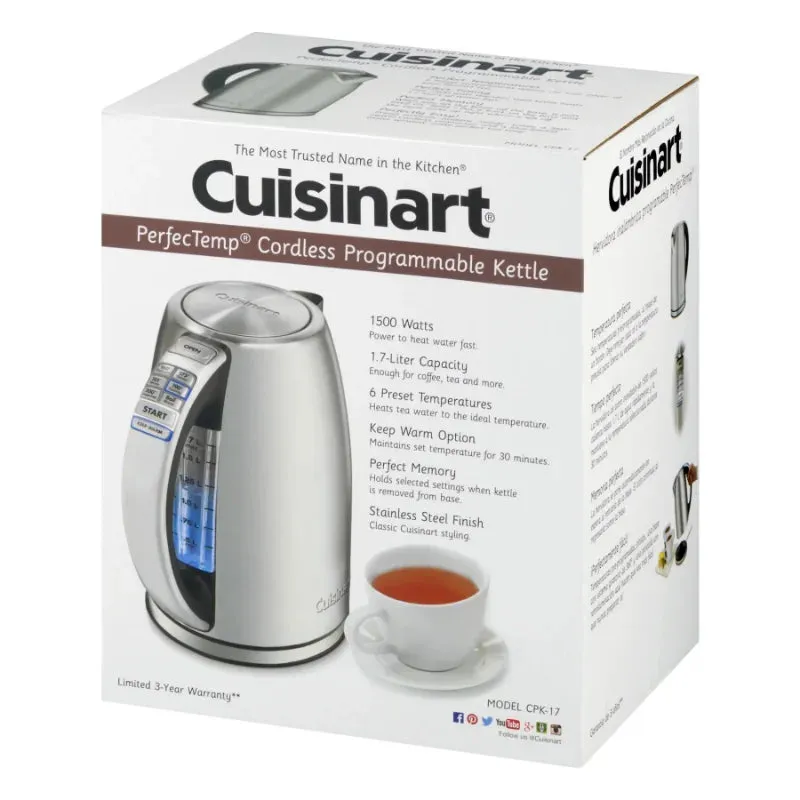 Cuisinart Cordless Electric Tea Kettle