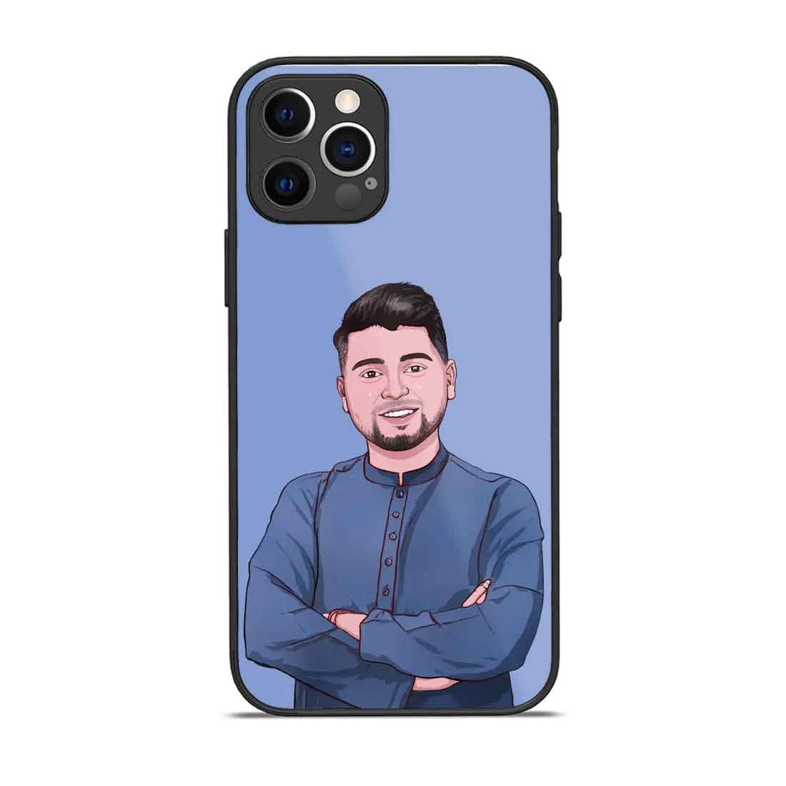 Custom Photo Phone Case iPhone 13 Pro Phone Case with Image - Cartoonify From Photo