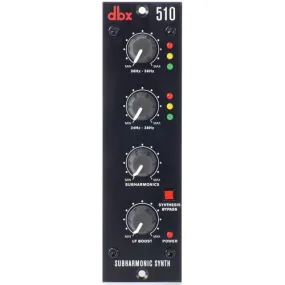 DBX 510 Modular 500 Series SubHarmonic Synthesizer Module
