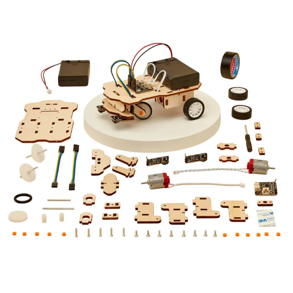 DIY Auto Drive Tracking Car – STEM Educational Kit