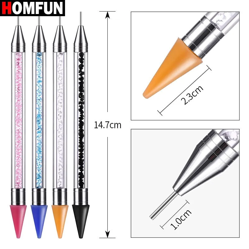 DIY Diamond Painting Pen Tool | Diamond Painting Accessory | Double Head Point Drill Pen | Rhinestone Embroidery Tool
