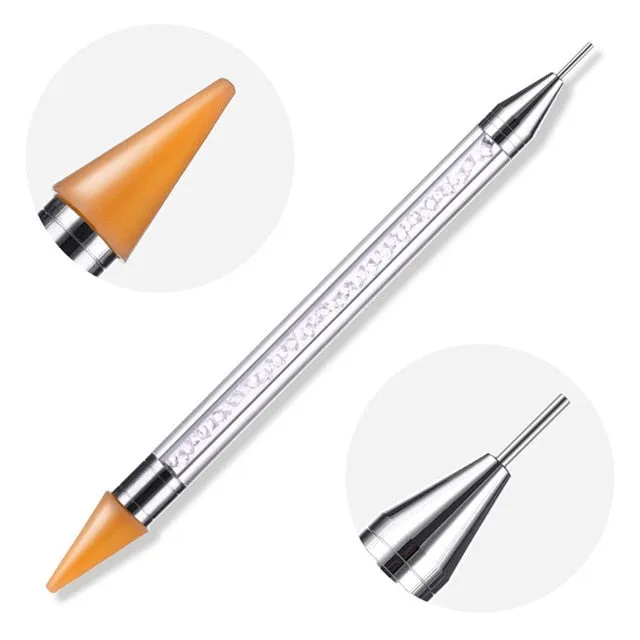 DIY Diamond Painting Pen Tool | Diamond Painting Accessory | Double Head Point Drill Pen | Rhinestone Embroidery Tool