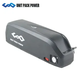 Downtube Hailong Electric Bike Battery 52V 48V 17.5Ah 16Ah 14.5Ah with Sanyo Samsung LG Cells for Front Hub/Mid Drive Motor Kits