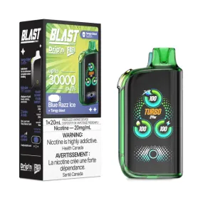 Drip'n by Envi x Fasta Blast 30K - Sour Blue Razz Ice