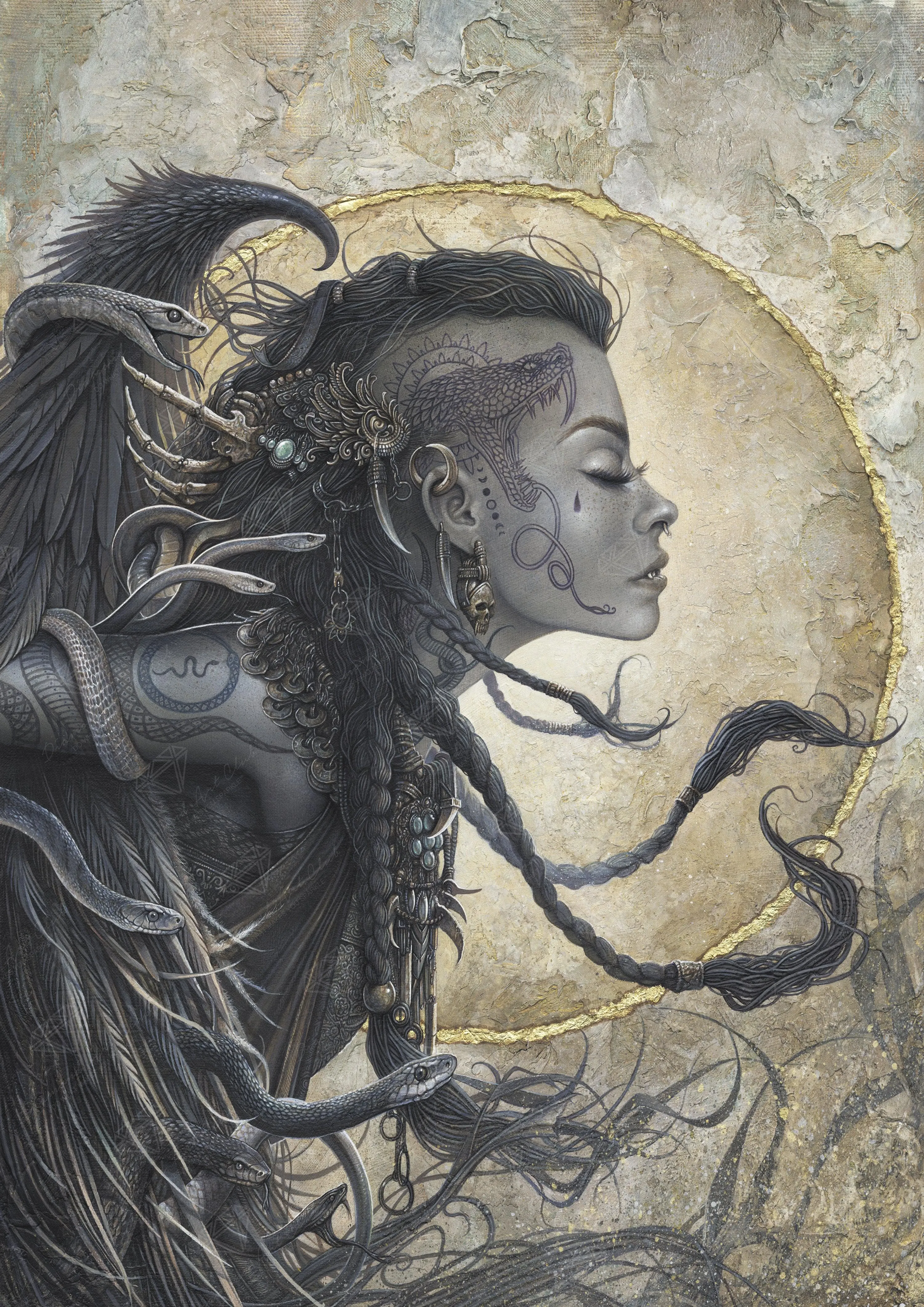 Euryale by Christopher Lovell, Diamond Art Kit