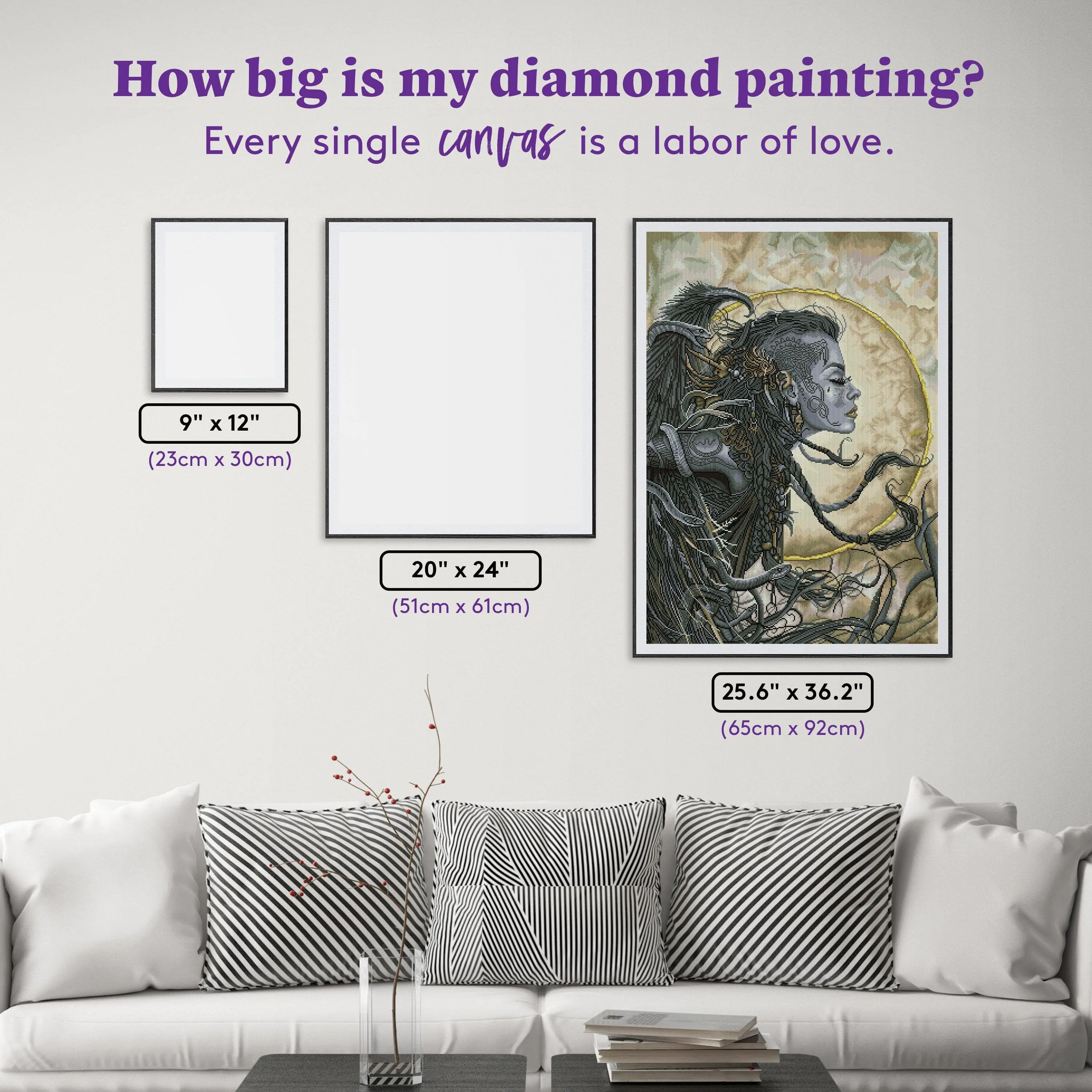 Euryale by Christopher Lovell, Diamond Art Kit