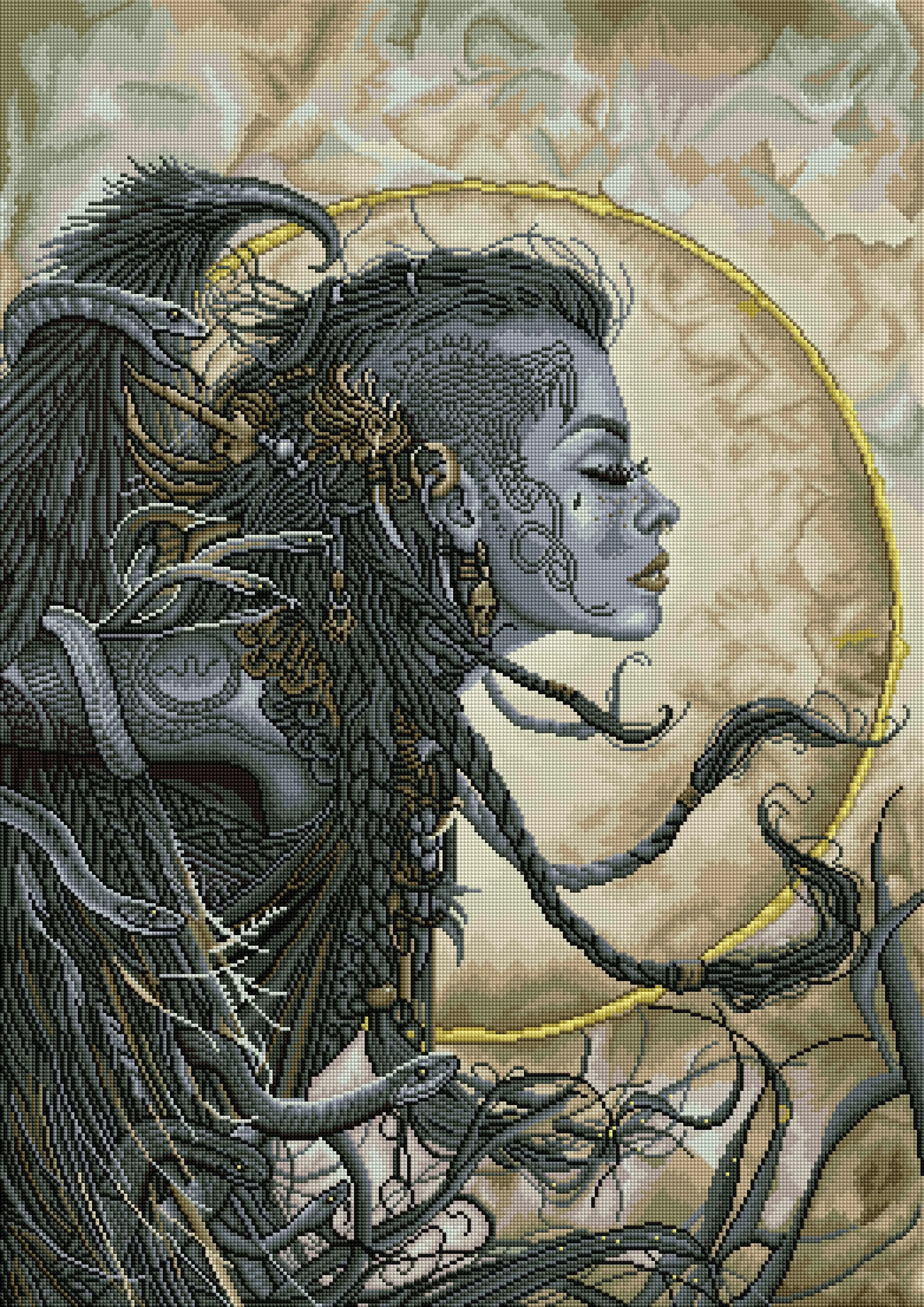 Euryale by Christopher Lovell, Diamond Art Kit