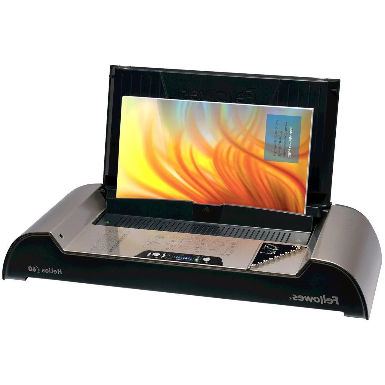 Fellowes Helios 60 Thermal Binding Machine Platinum/Graphite