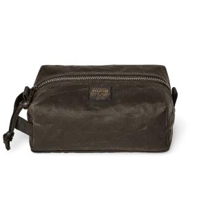 Filson Snyrtitaska - Tin Clothe Travel Kit - Otter Green