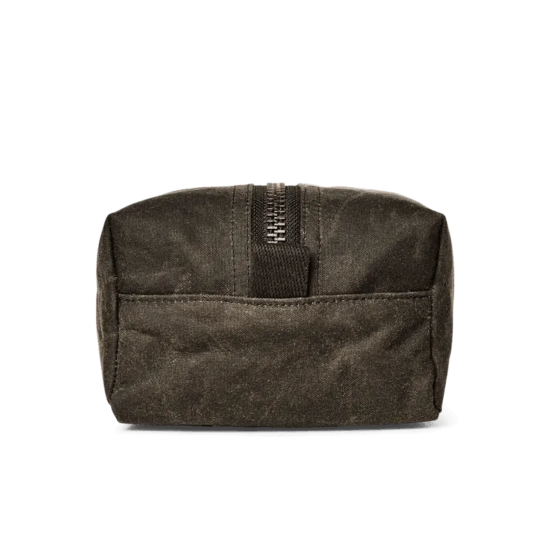 Filson Snyrtitaska - Tin Clothe Travel Kit - Otter Green