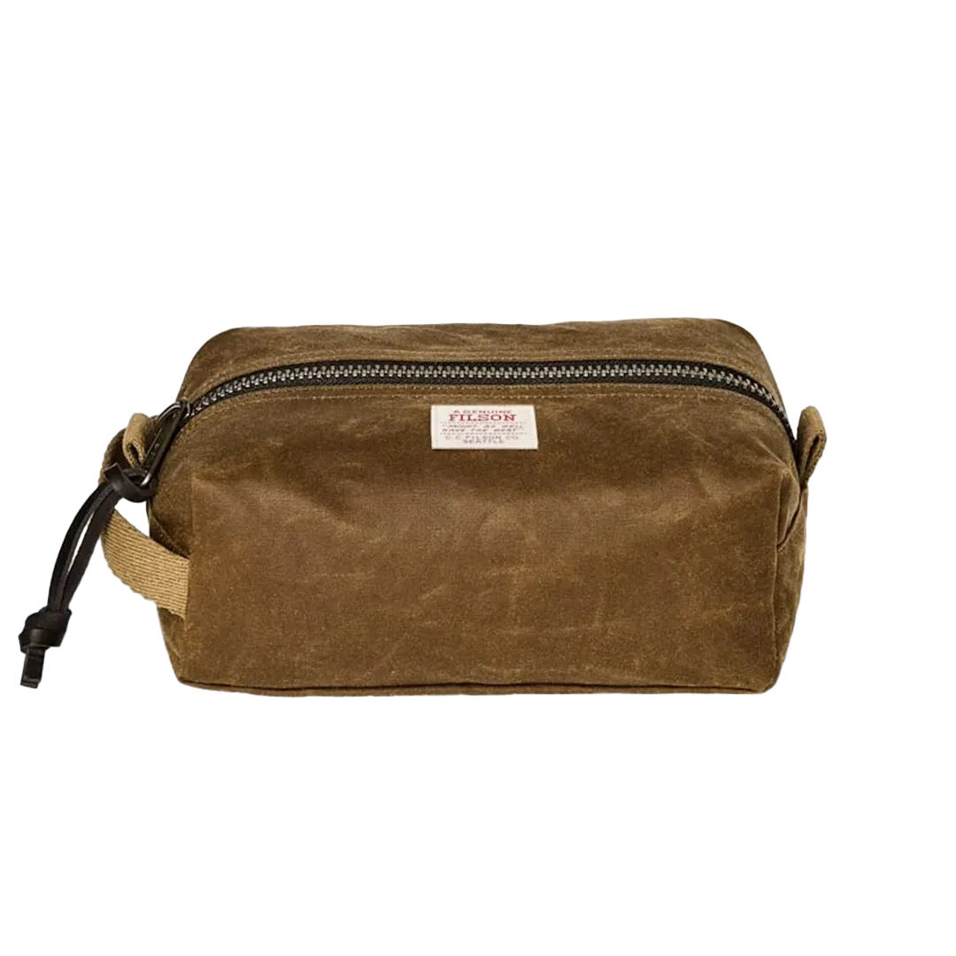 Filson - Tin Cloth Travel Kit - Dark Tan
