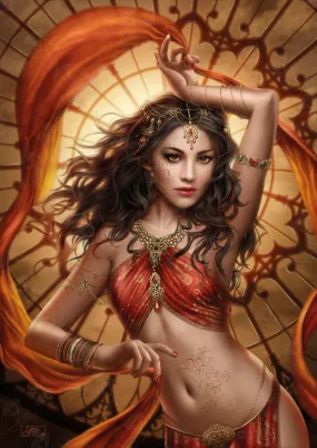 Fire Opal by Cris Ortega, Diamond Art Kit