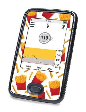 French Fries Designed for DEXCOM G6 Touchscreen Receiver