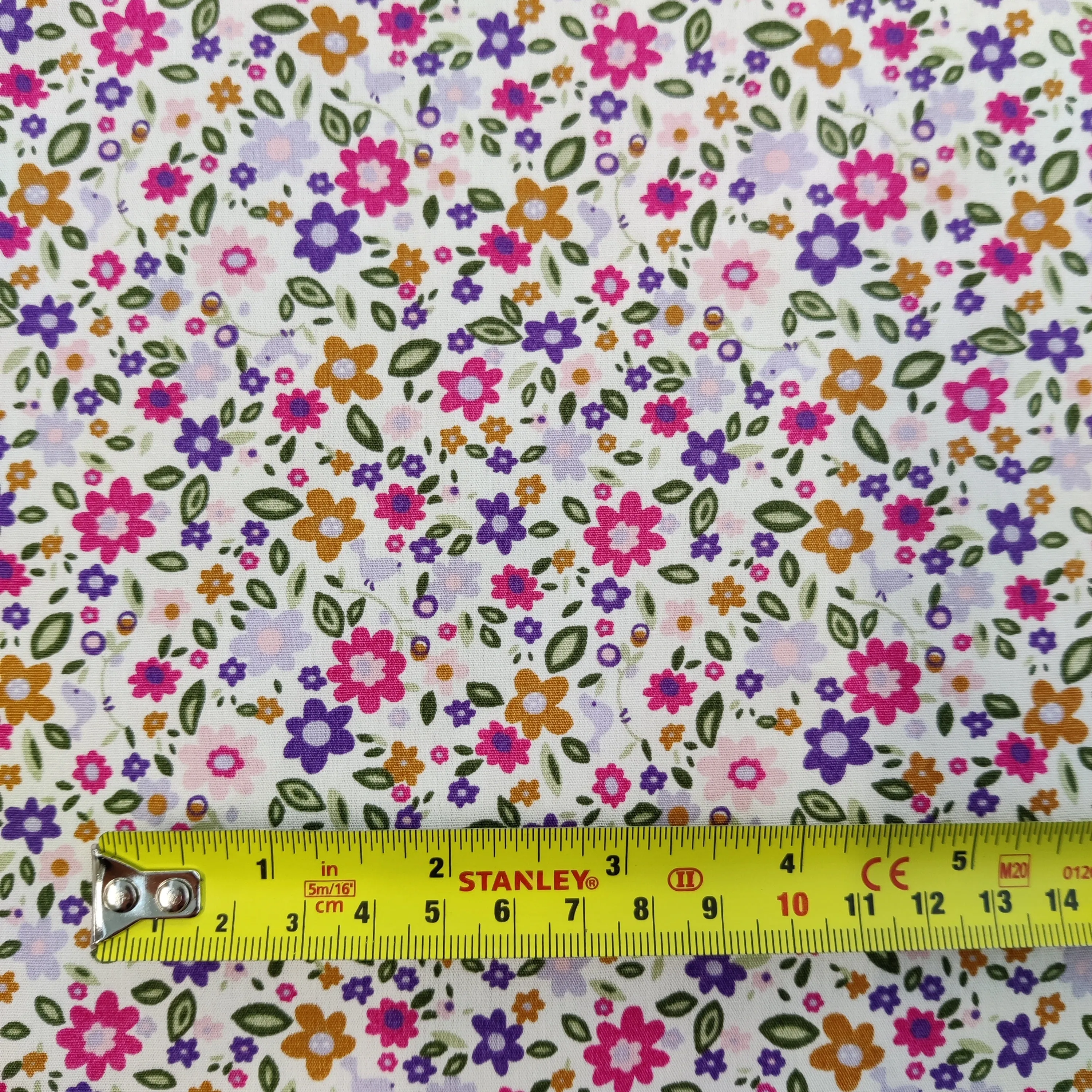 FS853_1 Small Floral Cotton Poplin