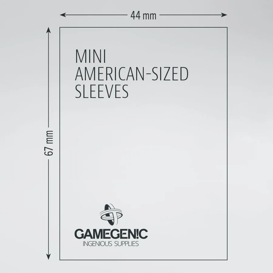 Gamegenic Sleeves Prime (FF Yellow) (Mini American) (50)