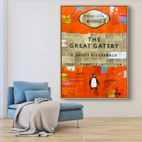 Gatsby Unedited 140cm x 100cm Urban Pop Book Club Painting (SOLD)