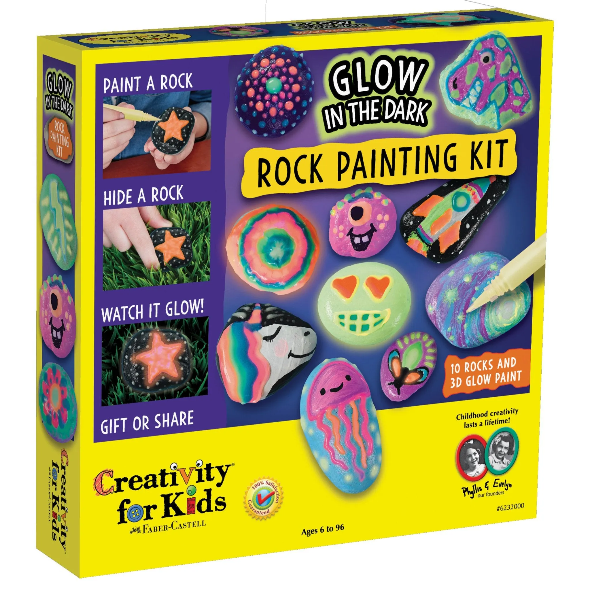 Glow In The Dark Rock Painting Kit