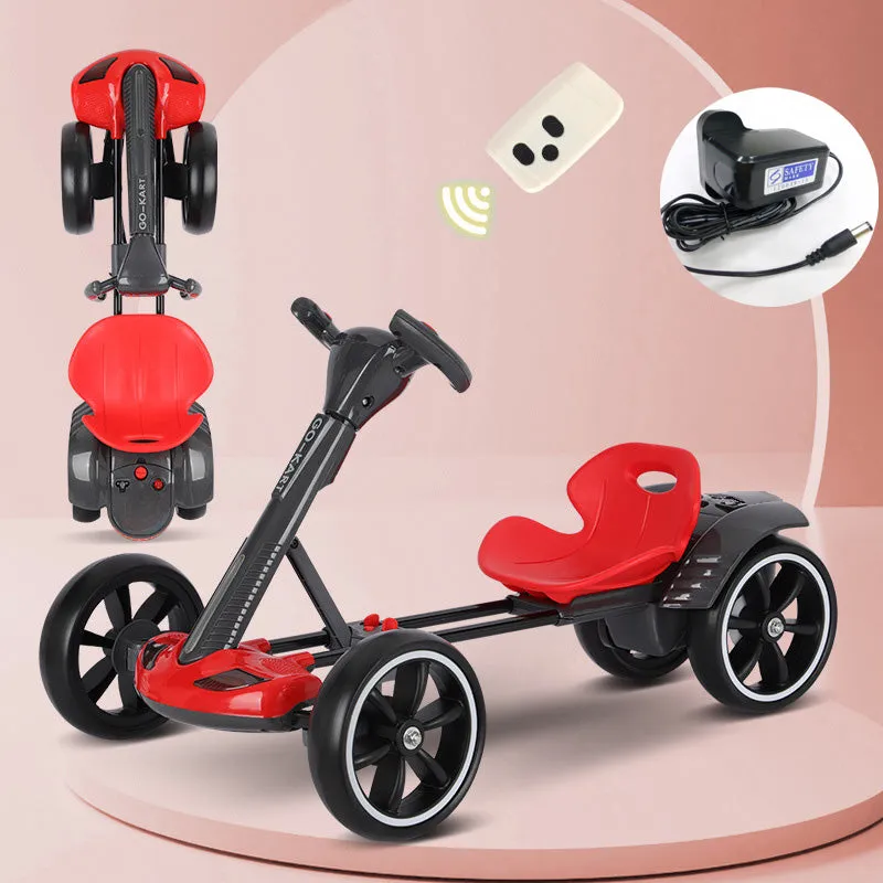Go Kart Remote Control Car Electric Car for Kid Ride On Car Go Kart for Kids